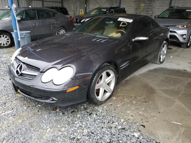 WDBSK75F15F094899 - 2005 MERCEDES-BENZ SL 500 BLACK photo 2