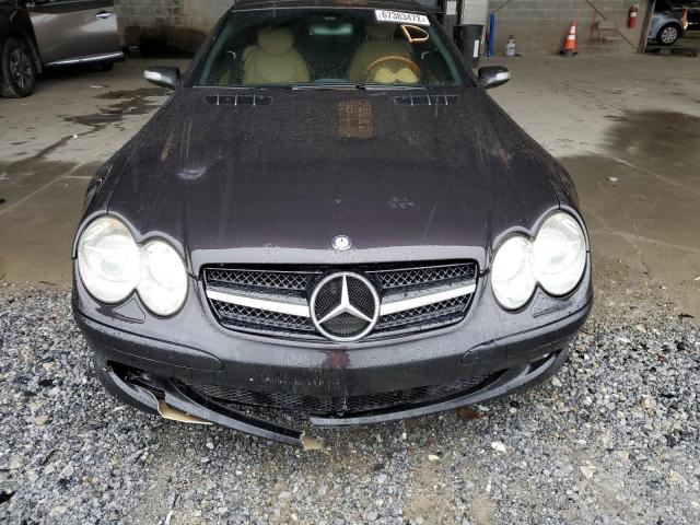 WDBSK75F15F094899 - 2005 MERCEDES-BENZ SL 500 BLACK photo 9