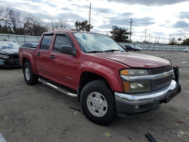 1GCDT136958223211 - 2005 CHEVROLET COLORADO RED photo 4