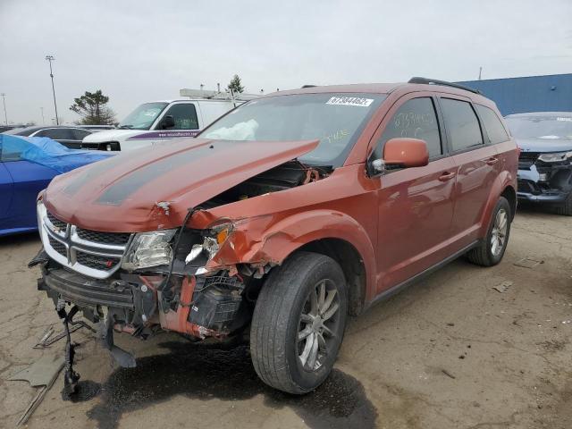 3C4PDCBG2DT532356 - 2013 DODGE UK RED photo 2