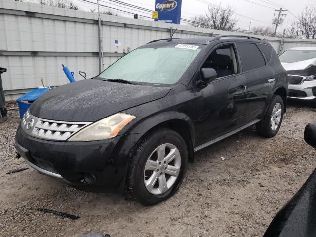 JN8AZ08T66W421305 - 2006 NISSAN MURANO BLACK photo 1