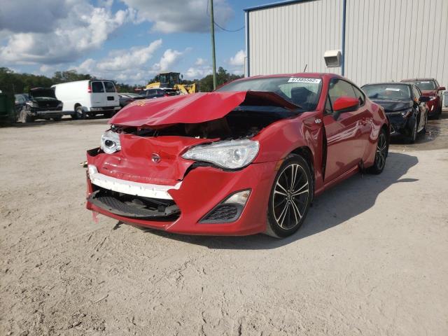 JF1ZNAA13D2700908 - 2013 TOYOTA SCION FR-S RED photo 2