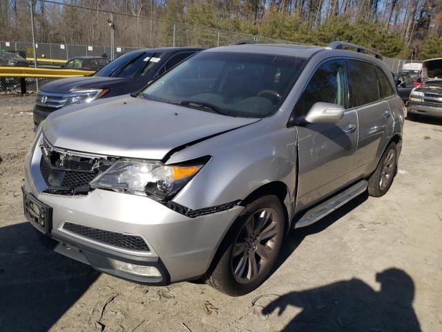 2HNYD2H78BH547367 - 2011 ACURA MDX ADVANC SILVER photo 1