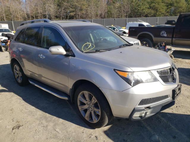 2HNYD2H78BH547367 - 2011 ACURA MDX ADVANC SILVER photo 4