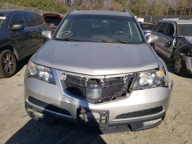 2HNYD2H78BH547367 - 2011 ACURA MDX ADVANC SILVER photo 5