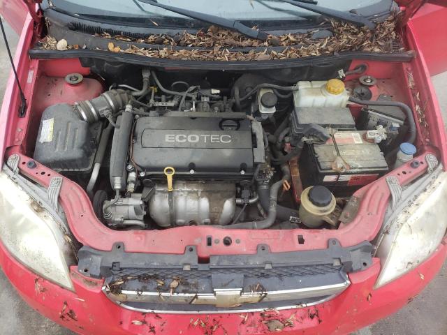 KL1TD56E09B314614 - 2009 CHEVROLET AVEO LS 红色 照片 11