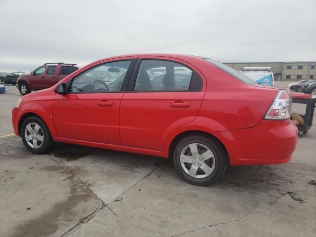 KL1TD56E09B314614 - 2009 CHEVROLET AVEO LS 红色 照片 2