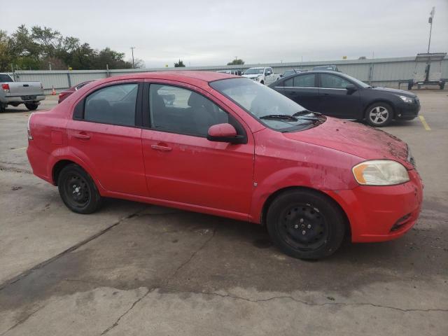 KL1TD56E09B314614 - 2009 CHEVROLET AVEO LS 红色 照片 4