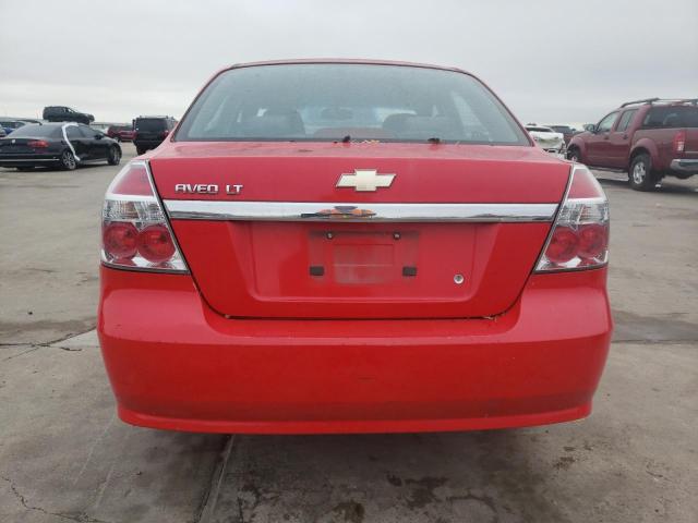 KL1TD56E09B314614 - 2009 CHEVROLET AVEO LS 红色 照片 6