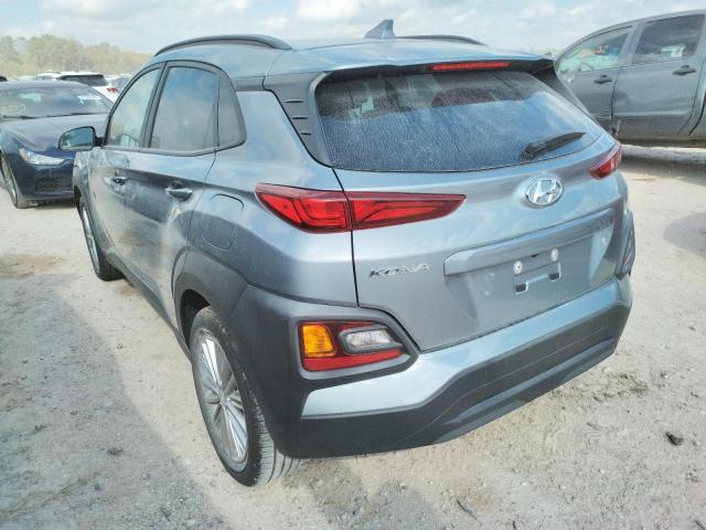 KM8K6CAA8LU540303 - 2020 HYUNDAI KONA SEL P GRAY photo 3