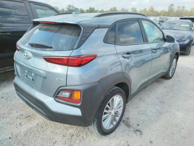 KM8K6CAA8LU540303 - 2020 HYUNDAI KONA SEL P GRAY photo 4