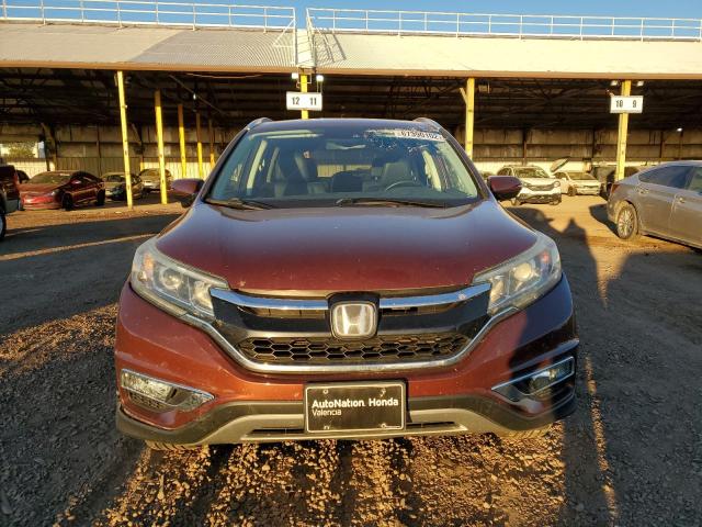 5J6RM3H92GL005249 - 2016 HONDA CR-V TOURI BURGUNDY photo 5