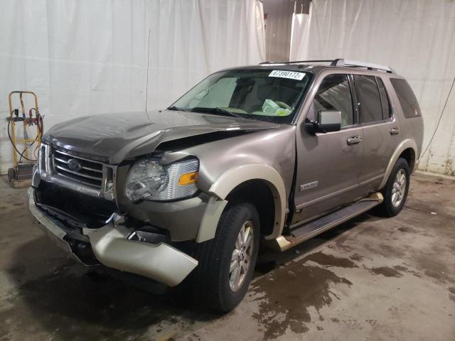 1FMEU74E86UB51531 - 2006 FORD EXPLORER E GRAY photo 1