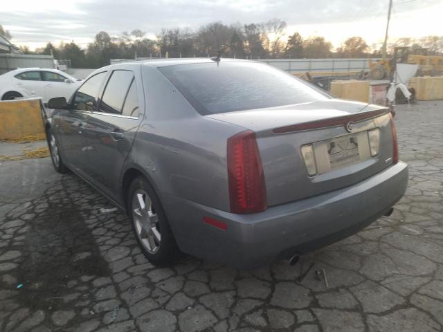 1G6DW677950180353 - 2005 CADILLAC STS GRAY photo 3