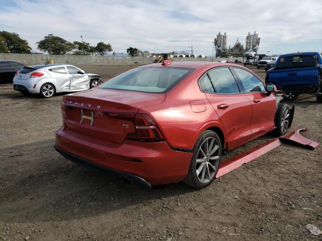 7JR102FK6KG004087 - 2019 VOLVO S60 T5 MOM RED photo 4