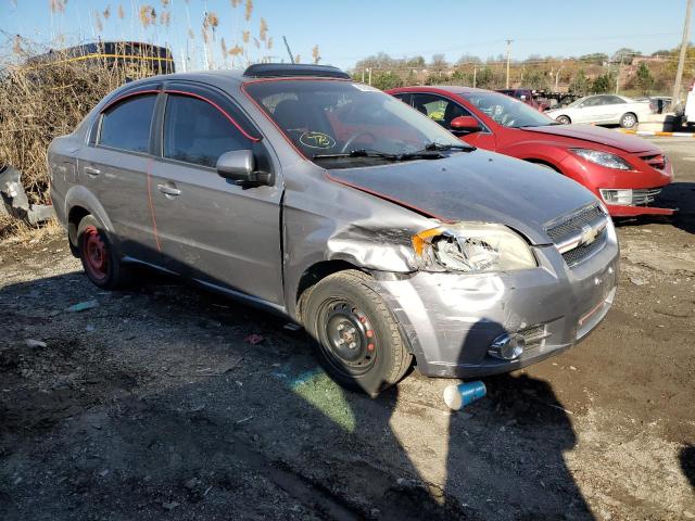 KL1TD56E69B609684 - 2009 CHEVROLET AVEO LS 银色 照片 4