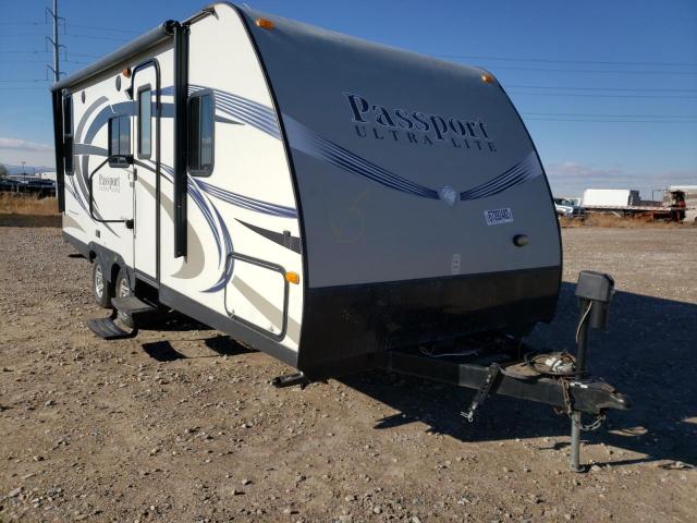 4YDT23423FX410289 - 2014 PASSPORT TRAVELTRLR Ağ foto 1