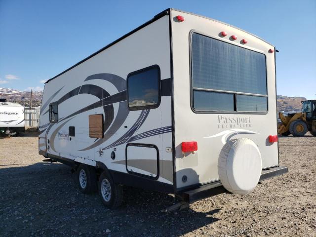 4YDT23423FX410289 - 2014 PASSPORT TRAVELTRLR Ağ foto 3