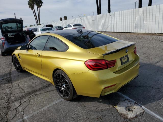 WBS4Y9C5XKAG67429 - 2019 BMW M4 GOLD photo 3