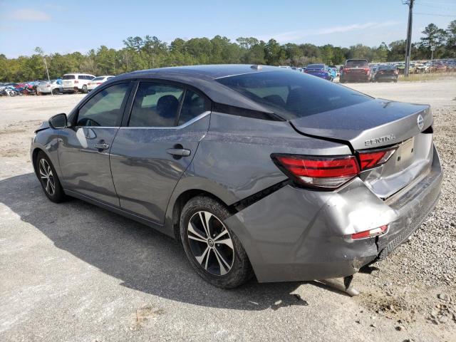 3N1AB8CV3LY312721 - 2020 NISSAN SENTRA SV GRAY photo 2