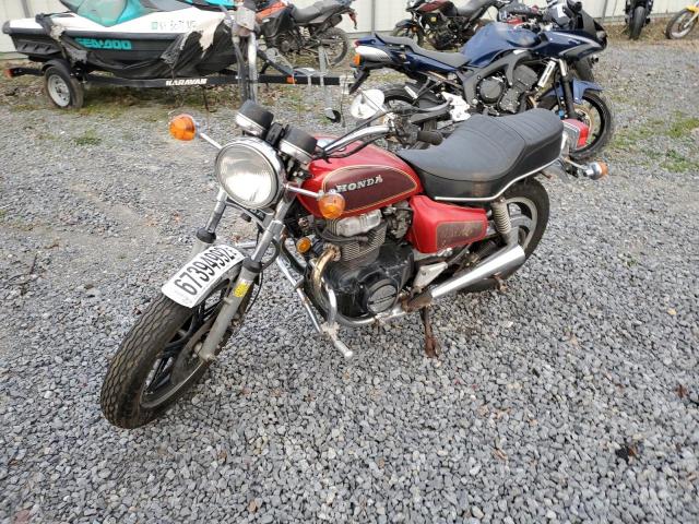 JH2NC0105BM202797 - 1981 HONDA CM400 T TWO TONE photo 2