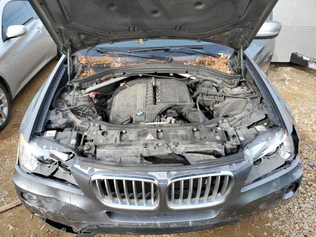 5UXWX7C55DL977644 - 2013 BMW X3 XDRIVE3 GRAY photo 12