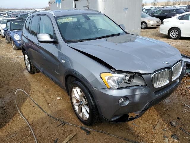 5UXWX7C55DL977644 - 2013 BMW X3 XDRIVE3 GRAY photo 4