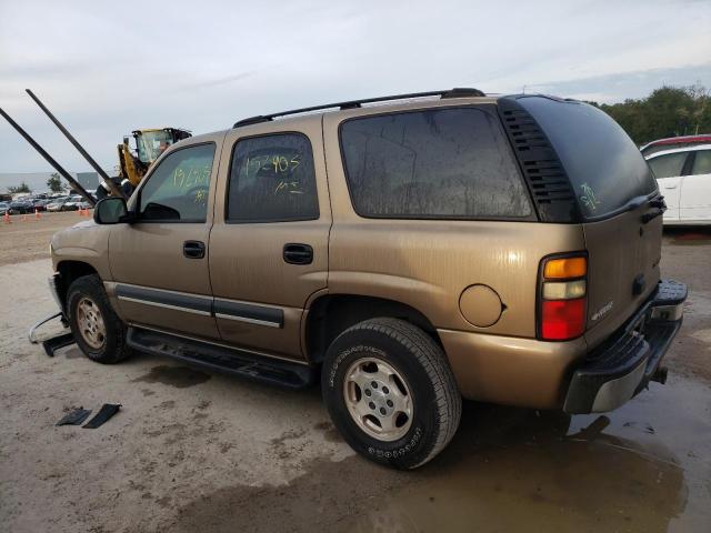 1GNEK13Z04J134336 - 2004 CHEVROLET TAHOE K150 TAN photo 2