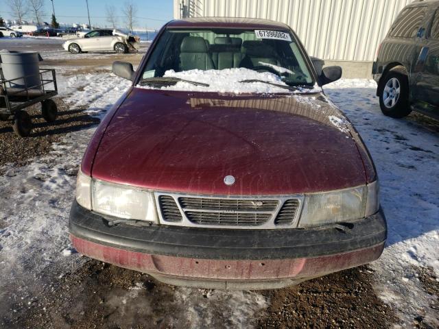 YS3DF58V1T2007246 - 1996 SAAB 900 SE BURGUNDY photo 5