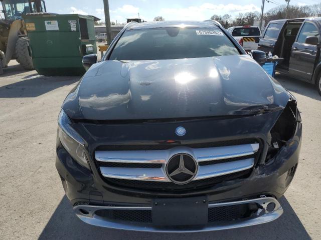 WDCTG4EB6GJ227637 - 2016 MERCEDES-BENZ GLA 250 BLACK photo 5