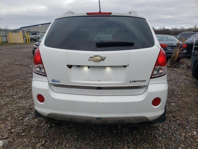 3GNFL4E51CS650554 - 2012 CHEVROLET CAPTIVA SP WHITE photo 6