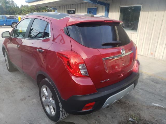 KL4CJBSB4FB265161 - 2015 BUICK ENCORE CON RED photo 2