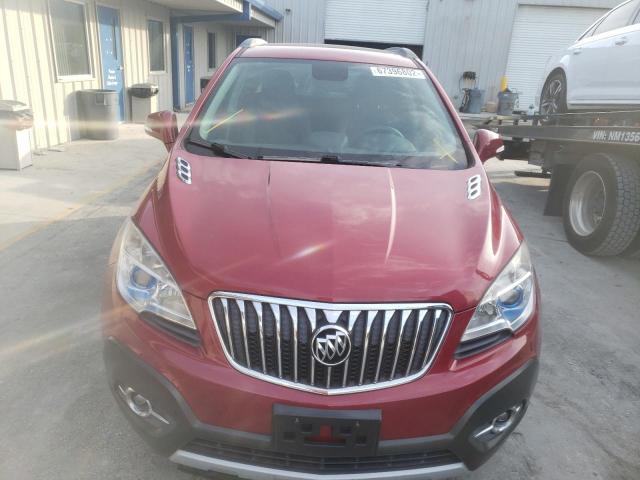 KL4CJBSB4FB265161 - 2015 BUICK ENCORE CON RED photo 5