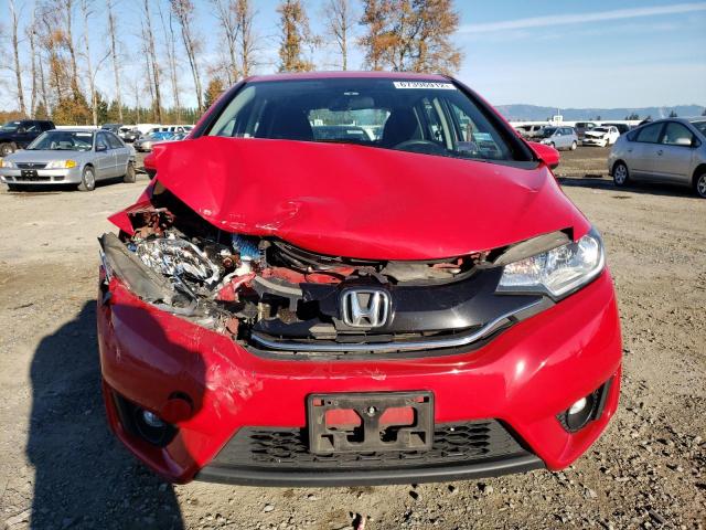 3HGGK5H82FM748871 - 2015 HONDA FIT EX RED photo 5