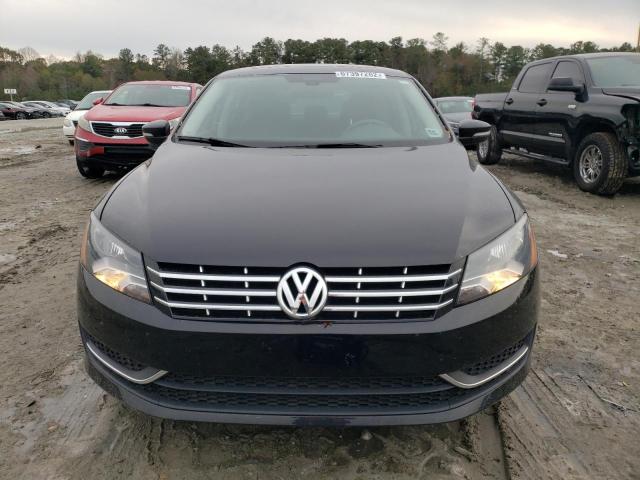 1VWCH7A30DC015462 - 2013 VOLKSWAGEN PASSAT SEL BLACK photo 5