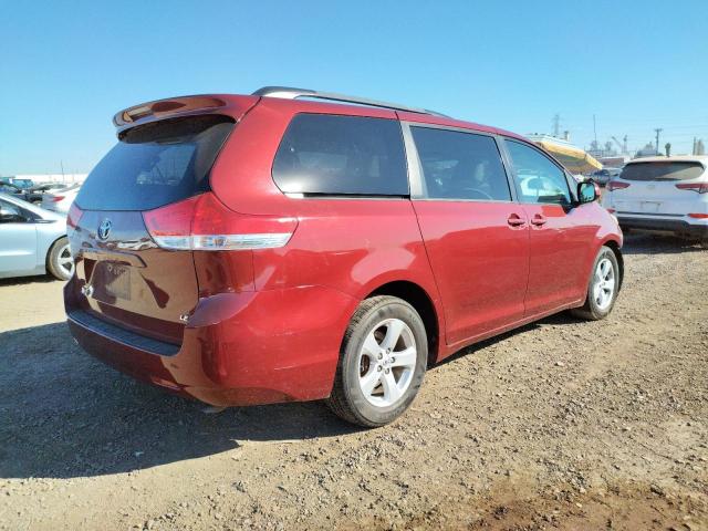 5TDKK3DC7ES444134 - 2014 TOYOTA SIENNA LE MAROON photo 3