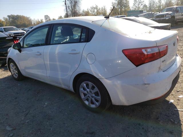 KNADM4A36H6026646 - 2017 KIA RIO LX WHITE photo 2