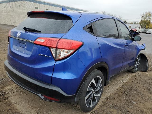 3CZRU5H19KM726343 - 2019 HONDA HR-V SPORT BLUE photo 4