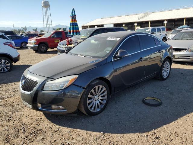 2G4GR5EK2C9183998 - 2012 BUICK REGAL GRAY photo 1