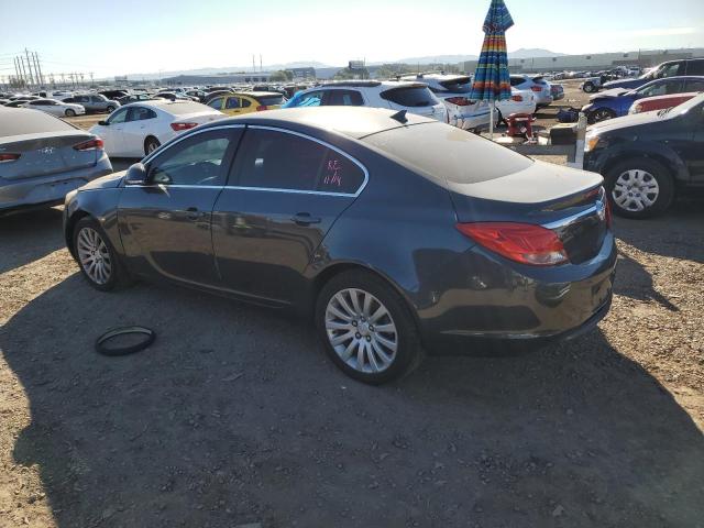 2G4GR5EK2C9183998 - 2012 BUICK REGAL GRAY photo 2