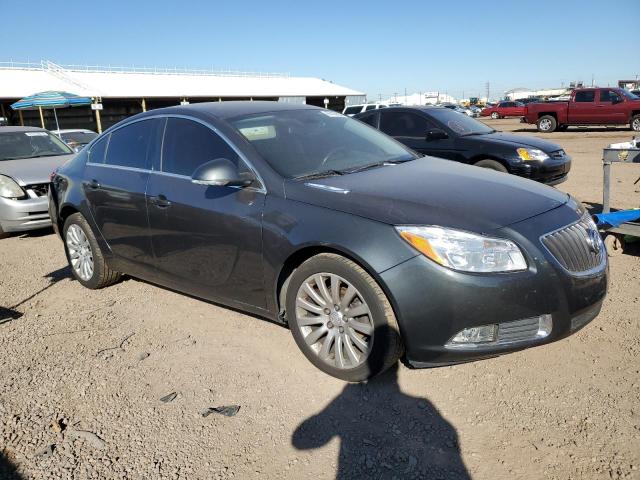 2G4GR5EK2C9183998 - 2012 BUICK REGAL GRAY photo 4