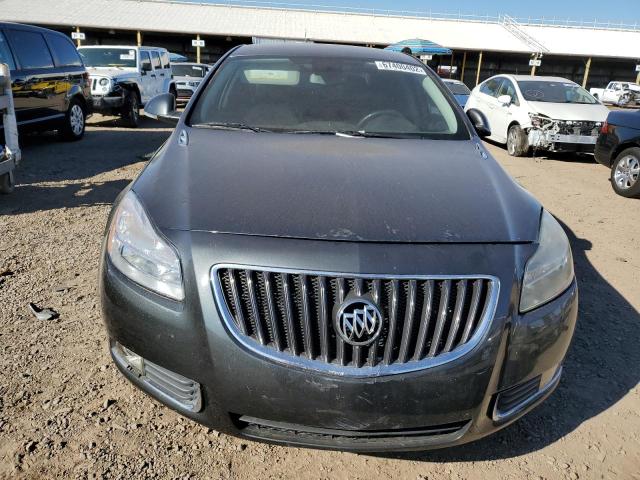 2G4GR5EK2C9183998 - 2012 BUICK REGAL GRAY photo 5