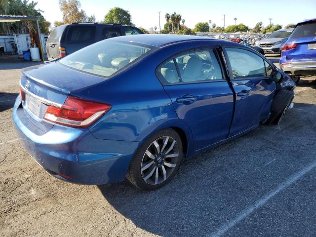 19XFB2F95FE211250 - 2015 HONDA CIVIC EXL 蓝色 照片 3