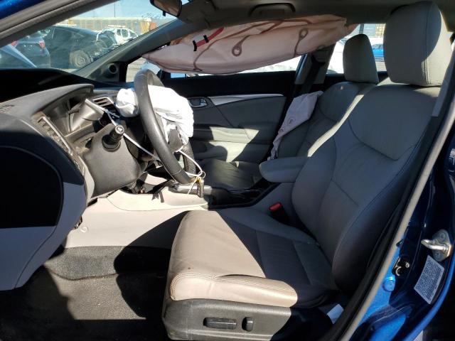19XFB2F95FE211250 - 2015 HONDA CIVIC EXL 蓝色 照片 7
