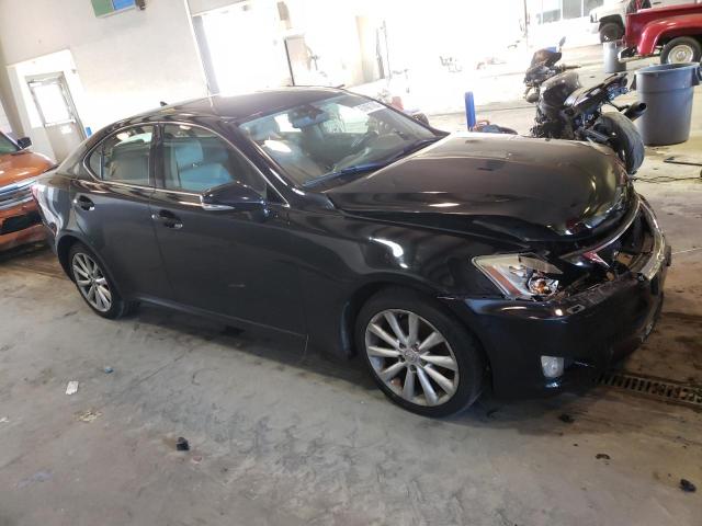 JTHCF5C22A5038998 - 2010 LEXUS IS 250 BLACK photo 4