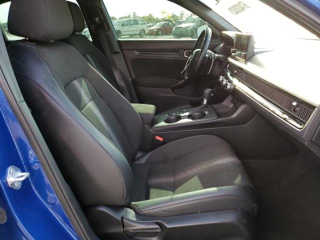 2HGFE2F52NH516407 - 2022 HONDA CIVIC SPOR BLUE photo 5