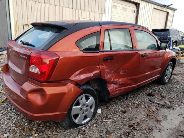 1B3HB28C69D112218 - 2009 DODGE CALIBER SE ORANGE photo 3