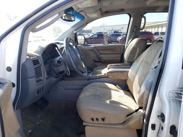 5N1AA08A44N741514 - 2004 NISSAN ARMADA SE WHITE photo 7