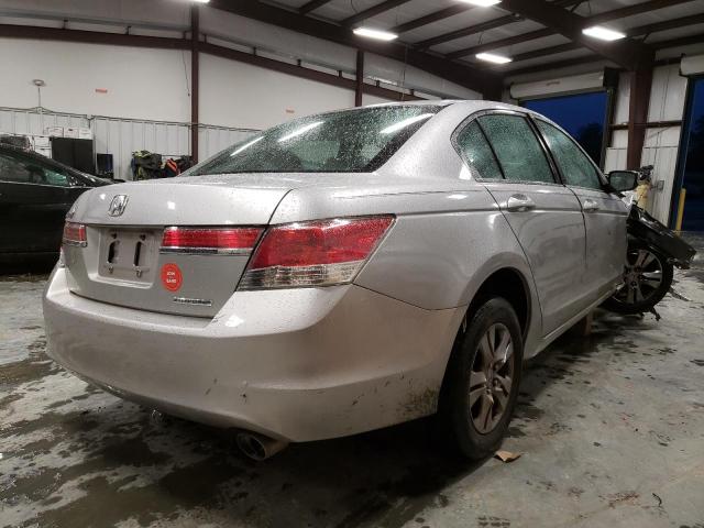 1HGCP2F69BA054024 - 2011 HONDA ACCORD SE SILVER photo 4