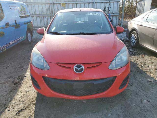 JM1DE1HZ0B0124686 - 2011 MAZDA 2 RED photo 5